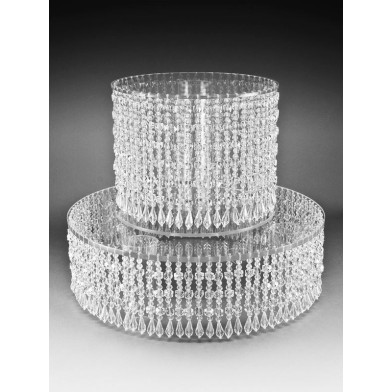 Luxury Round Stand for Cakes with Separator