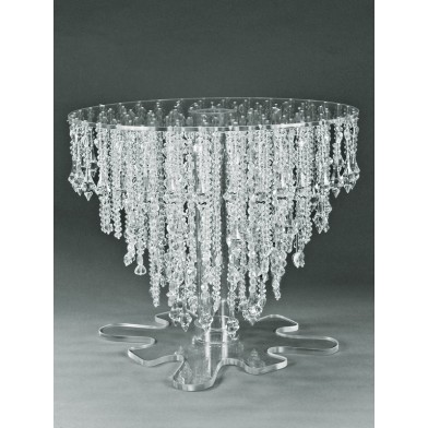 Round Crystal Stand for Cakes 35cm