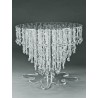 Round Crystal Stand for Cakes 30cm