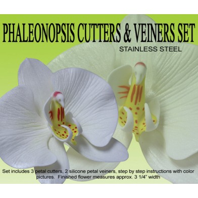 Moth Orchid Cutter & Veiner Set