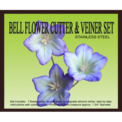 Bell Flower Cutter & Veiner Set