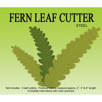 Fern Leaves Cutter Set of 3
