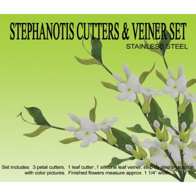 Stephanotis Cutter & Veiner Set