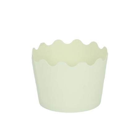 Κυπελάκια Cupcakes με καραμελόχαρτο Μικρά Δ5,7xΥ4εκ. - Λευκό - 20τεμ