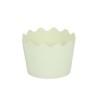 Κυπελάκια Cupcakes με καραμελόχαρτο Μικρά Δ5,7xΥ4εκ. - Λευκό - 20τεμ