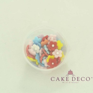 Cake Deco Flowers in various colors (50pcs)