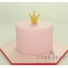 Cake Deco Babyblue Royal Corona (12pcs)
