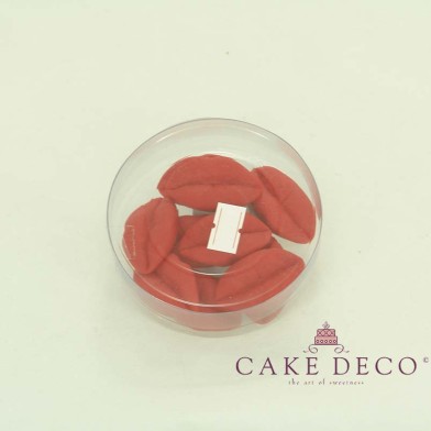 Cake Deco Red Lips (10pcs)