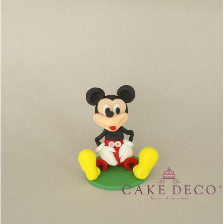 Cake Deco Sitting Mouse (inspired by the disney figure Mickey)