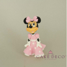 Ποντικίνα με ροζ φόρεμα (εμπνευσμένο από την φιγούρα της Disney Minnie)