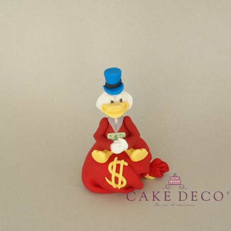 Cake Deco rich Duck (inspired by the disney figure Scrooge)