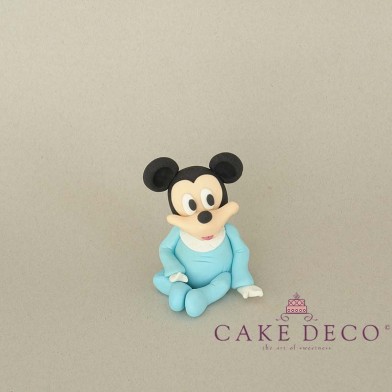 Cake Deco Babyblue Baby Mouse (inspired by the disney figure Mickey)