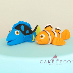 Ψαράκια (εμπνευσμένο από τoυς ήρωες της Disney Nemo και Doris)