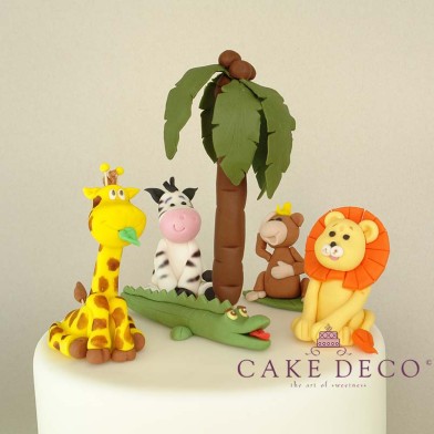 Cake Deco Zoo Animals (inspired by the cartoon)