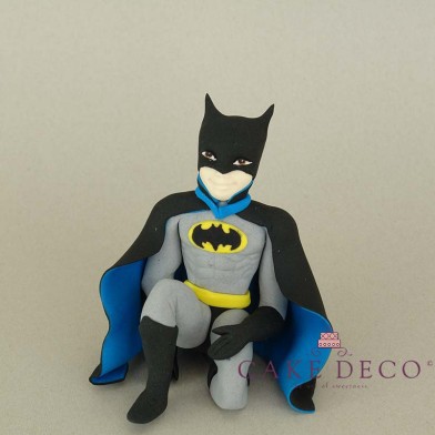 Cake Deco sitting Bat figure (inspired by the hero Batman)