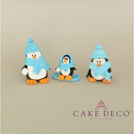 Cake Deco penguins (4pcs)