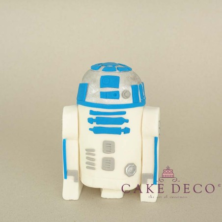 Cake Deco Robot (inspired by the Star Wars Robot R2D2)
