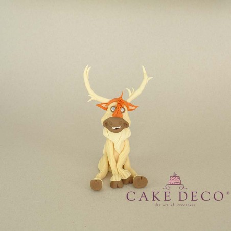 Cake Deco Reindeer (inspired by the cartoon Elsa)  