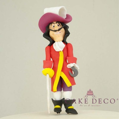 Πειρατής με κόκκινο καπέλο (εμπνευσμένο από την φιγούρα της Disney Captain Hook)