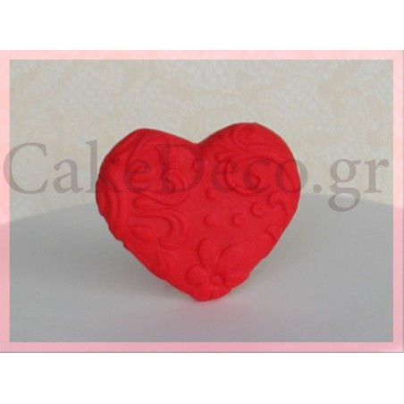 Heart with Stencil pattern