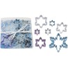 Snowflake Color Cutter Set 7Pc