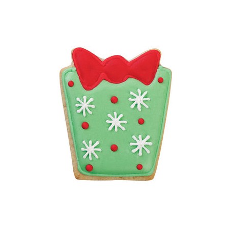 Gift Box Cookie Cutter 4.5in