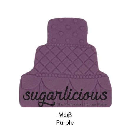 Sugarlicious Sugar Paste ready to Roll Purple 1kg.