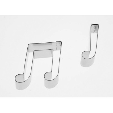 Musical Notes Inox Cutter set of 2