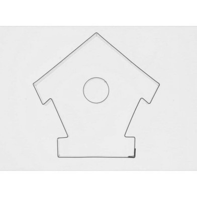 Birdhouse Inox Cutter - 7 x 7 cm