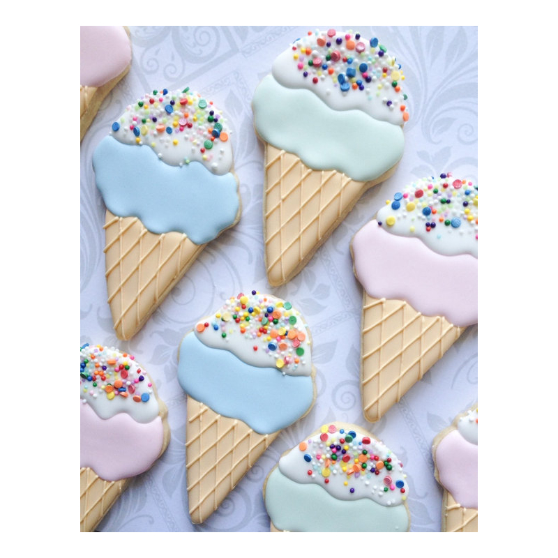 Ice Cream Cone Cookie Cutter