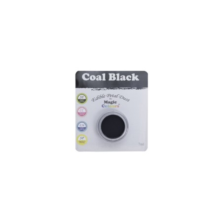 Χρώμα σε σκόνη της Magic Colours - Ανθρακί 7ml (Coal Black)