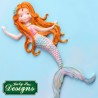 Καλούπι Σιλικόνης της Katy Sue - Γοργόνα (Mermaid)