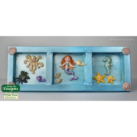 Καλούπι Σιλικόνης της Katy Sue - Χταπόδι (Octopus Sugar Buttons)