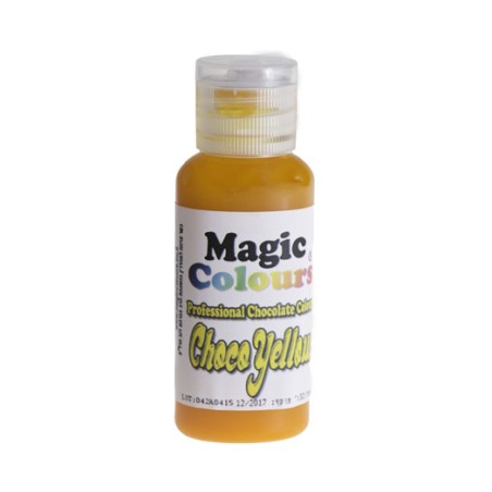 Edible Chocolate Colours from Magic Colours -  Yellow 32ml