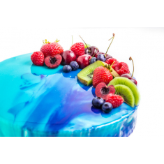 Καθρέπτης φρούτων γεύση-χρώμα Διάφανο 1κ. Clear Mirror Glaze