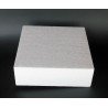 Styrofoam for Dummy cakes - Square 25x25xY10cm