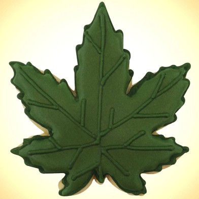 Marijuana Leaf Cookie Cutter 4 in