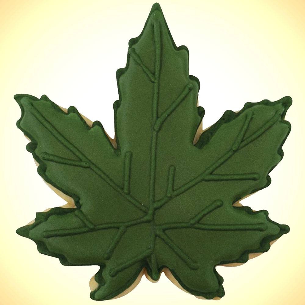 Cannabis Pot Leaf 4" Hemp Weed Cookie Biscuit Fondant Cutter 420 First Class