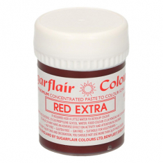 Έξτρα Κόκκινο Συμπυκνωμένο Βρώσιμο Χρώμα 42γρ της Sugarflair