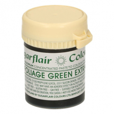 Έξτρα Πράσινο των φύλλων Συμπυκνωμένο Βρώσιμο Χρώμα 42γρ της Sugarflair