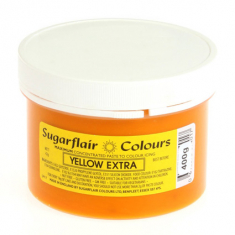 Έξτρα Κίτρινο Συμπυκνωμένο Βρώσιμο Χρώμα 400γρ της Sugarflair