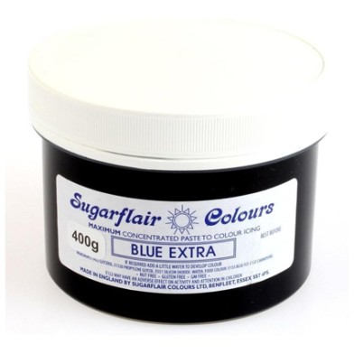Blue Extra 400gr Sugarflair Paste Concentrated Colors