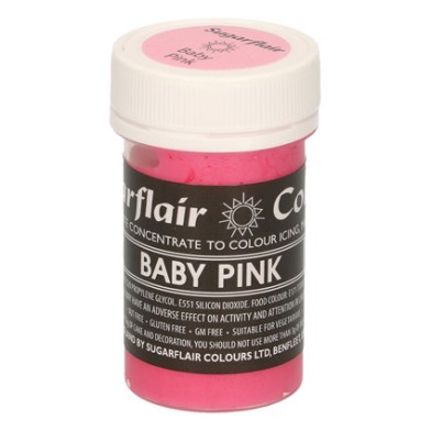 Baby Pink 25gr Sugarflair Pastel Paste Concentrated Colors