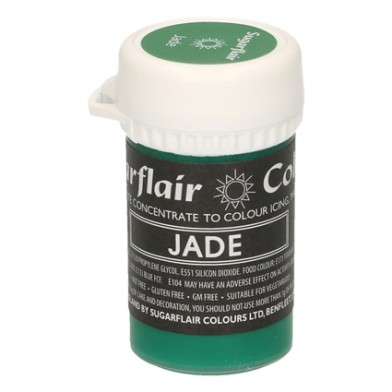 Jade 25gr Sugarflair Pastel Paste Concentrated Colors