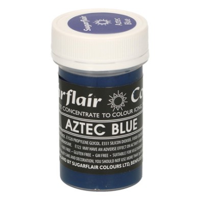 Βαθύ Μπλε των Αζτέκων Συμπυκνωμένο Βρώσιμο Παστέλ Χρώμα 25γρ της Sugarflair