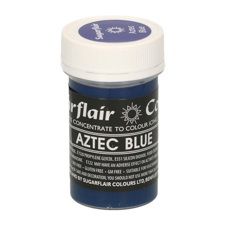 Βαθύ Μπλε των Αζτέκων Συμπυκνωμένο Βρώσιμο Παστέλ Χρώμα 25γρ της Sugarflair