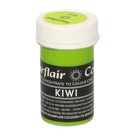 Kiwi 25gr Sugarflair Pastel Paste Concentrated Colors