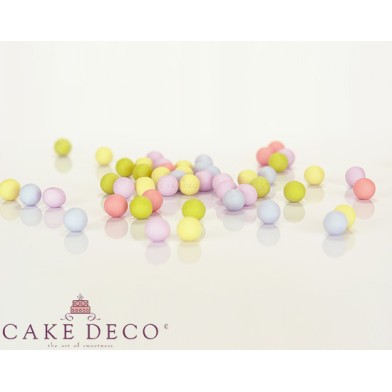 Mat Multicolored Choco Pearls 1cm 180g