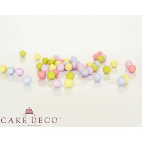 Mat Multicolored Choco Pearls 1cm 180g
