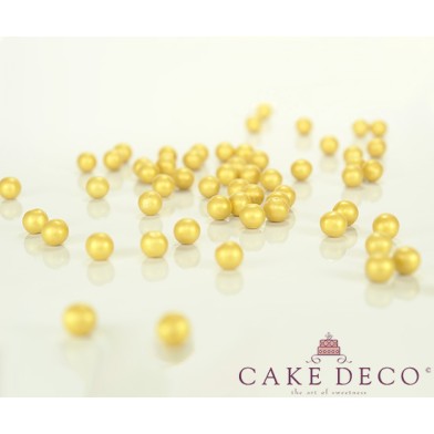 Pearl Gold Choco Pearls 1cm 180g